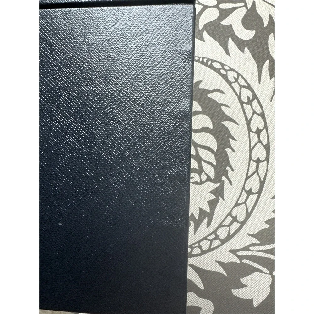 Prada Milano Gift Box 10.5 X 6 X 6 Aprox Storage Empty Black Present Luxury